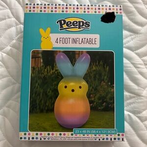 New! Rainbow Peeps inflatable Easter Decor